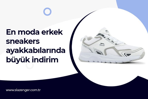 En Moda Erkek Sneakers Ayakkabılarında Büyük İndirim