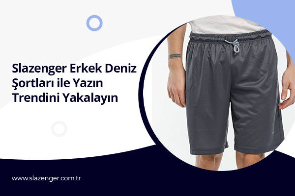 Slazenger Erkek Deniz Şortları ile Yazın Trendini Yakalayın