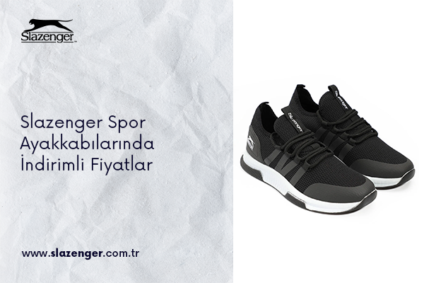 Slazenger Spor Ayakkabılarında İndirimli Fiyatlar