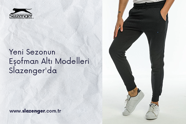 Yeni Sezonun Eşofman Altı Modelleri Slazenger'da